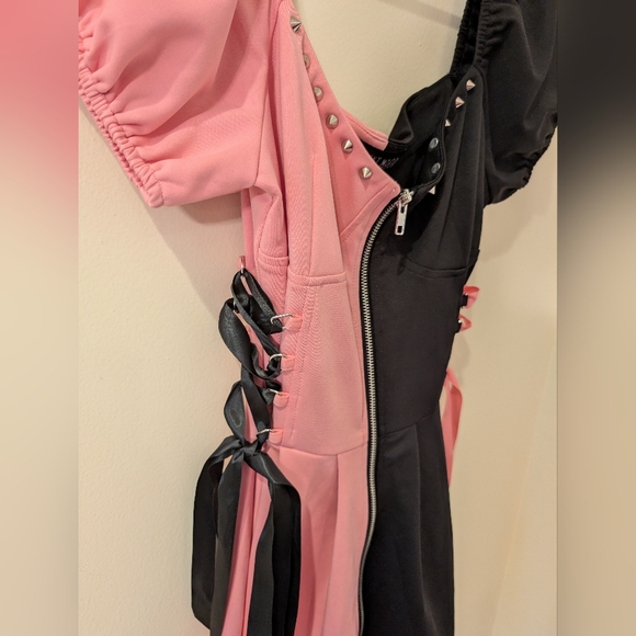 NWT | Current Mood By Dolls Kill Darling Debutante Fit N Flare Dress - Picture 4 of 5